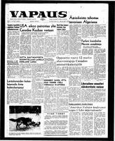 Vapaus, February 3, 1962