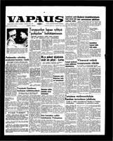 Vapaus, February 15, 1958