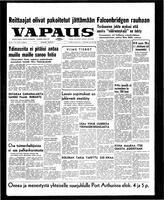 Vapaus, July 26, 1962