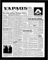 Vapaus, October 21, 1958