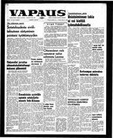 Vapaus, March 13, 1962