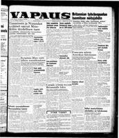 Vapaus, September 29, 1953
