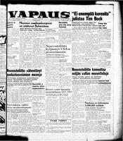 Vapaus, August 8, 1953