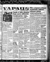 Vapaus, May 29, 1952