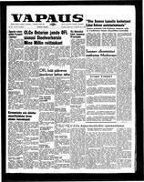 Vapaus, November 9, 1961