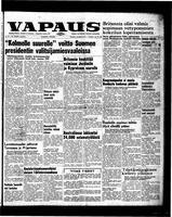 Vapaus, January 24, 1956