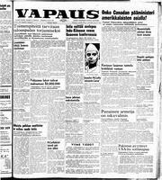 Vapaus, February 25, 1954