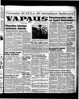 Vapaus, July 26, 1956