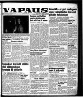 Vapaus, September 27, 1951