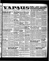 Vapaus, May 31, 1956