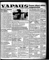 Vapaus, July 24, 1951