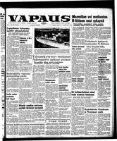 Vapaus, May 7, 1957
