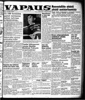 Vapaus, November 20, 1951