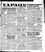 Vapaus, January 15, 1953