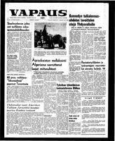 Vapaus, January 27, 1962