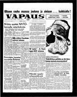 Vapaus, December 14, 1961