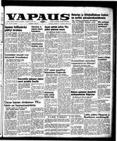 Vapaus, March 9, 1957