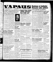 Vapaus, October 29, 1953