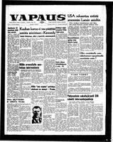 Vapaus, April 22, 1961