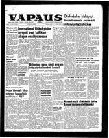 Vapaus, March 9, 1961