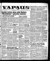 Vapaus, March 12, 1957