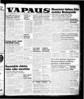 Vapaus, November 7, 1953