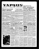 Vapaus, October 26, 1961