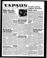 Vapaus, January 25, 1962