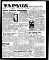Vapaus, July 16, 1964