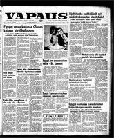 Vapaus, March 14, 1957