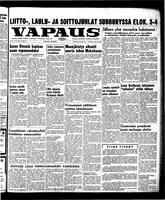 Vapaus, July 30, 1957