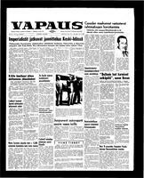 Vapaus, October 4, 1958