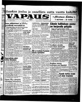 Vapaus, December 18, 1956