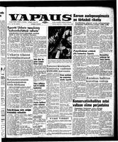 Vapaus, June 25, 1957