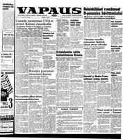 Vapaus, March 26, 1955