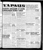 Vapaus, November 5, 1953