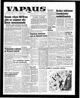 Vapaus, May 14, 1964