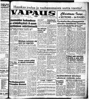 Vapaus, December 16, 1954