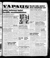 Vapaus, October 20, 1953