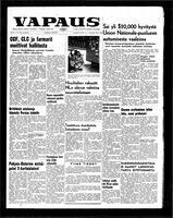 Vapaus, July 1, 1961