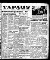 Vapaus, April 6, 1957