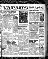 Vapaus, June 12, 1952