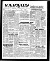 Vapaus, November 28, 1964