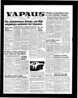 Vapaus, August 14, 1958