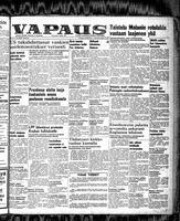 Vapaus, August 28, 1952