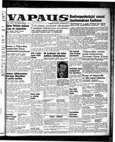 Vapaus, November 11, 1950