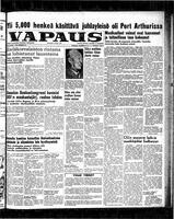 Vapaus, July 4, 1950