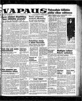 Vapaus, March 7, 1950