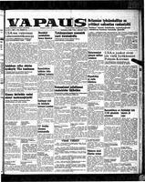 Vapaus, October 7, 1950