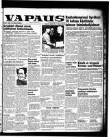 Vapaus, November 28, 1950